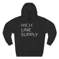 Three-Panel Fleece Hoodie